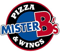 Mister B's Pizza & Wings logo
